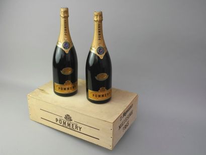 null 2 Magnums CHAMPAGNE Pommery 1983 (B)
