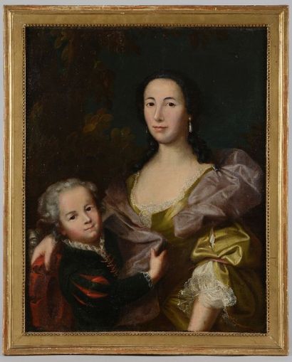 Emmanuel Jacob HANDMANN (Bâle, 1718 - Berne, 1781) Portrait de Suzanna Maria MESMER...