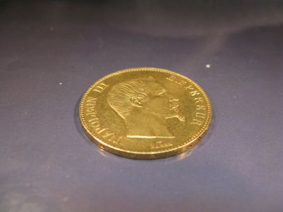 Pièce de 100FFR or Napoléon III. 