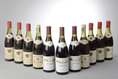 null Ensemble de 11 bouteilles : 3 bouteilles POMMARD Labouré-Roi 1988 / 2 bouteilles...