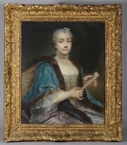 Attribué à Jean-Baptiste LEFEVRE (1743-1779)....
