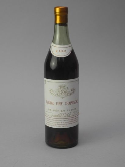 null 1 bouteille COGNAC, DÉLPERIER Frères, VSOP