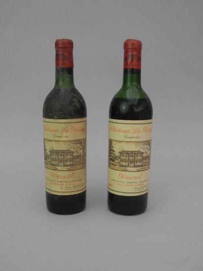 null 2 bouteilles CH. LA POINTE, Pomerol 1964 (es, 1 TLB, 1 V)