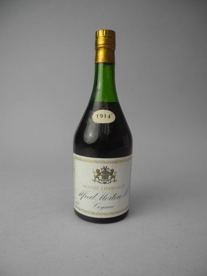 null 1 bouteille COGNAC "Grande Champagne", A. Morton 1914 (es, TLB)