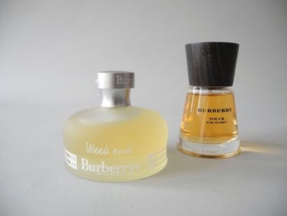 null BURBURRY'S. "Week end" et "Burburry's touch". Deux eaux de parfum 50 ml. / 