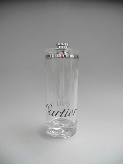 null CARTIER, "L'eau de Cartier", années 2000, flacon publicitaire décoratif en verre...