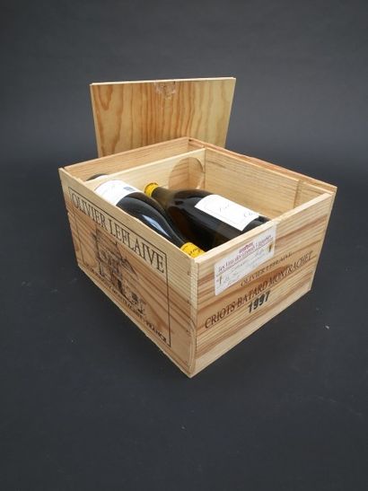 null 5 bouteilles Criots-Bâtard-Montrachet O. Leflaive 1997 cb