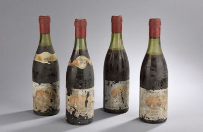 null 4 bouteilles Santenay Philippe Mestre (1 Gravieres 1974 eta TLB, 3 "Comme" 1972...