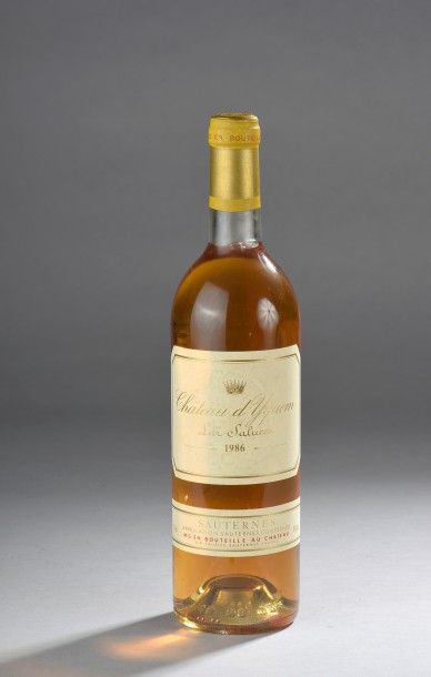 null 1 bouteille ch. Yquem, 1° cru supérieur Sauternes 1986
