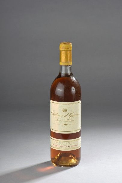 null 1 bouteille ch. Yquem, 1° cru supérieur Sauternes 1989