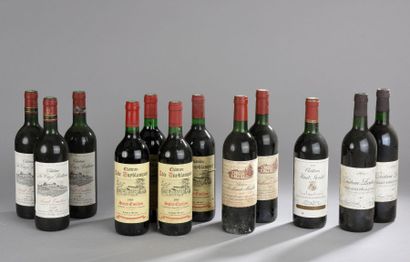 null 12 bouteilles Saint-Emilion divers 1985