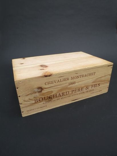 null 12 bouteilles Chevalier-Montrachet Bouchard P&F 1995 cb