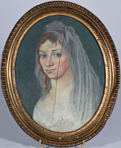 ÉCOLE ALLEMANDE de la première moitié du XIXe siècle Portrait de la famille VON ZALUESNIG...