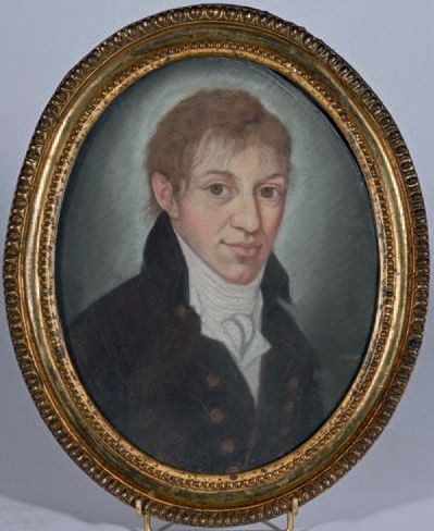 ÉCOLE ALLEMANDE de la première moitié du XIXe siècle Portrait de la famille VON ZALUESNIG...