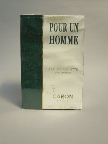null Caron - Pour un homme 1934 - Dans son étui et coffret prestige (défraïchi),...