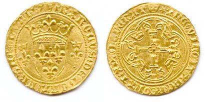 CHARLES VII 2e période 1436-1461 Écu d'or...