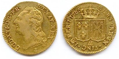 LOUIS XVI 1774-1793 Louis d'or à la tête...