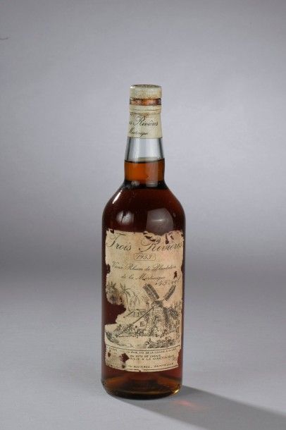 null 1 bouteille RHUM Trois Rivières 1953 (eta)