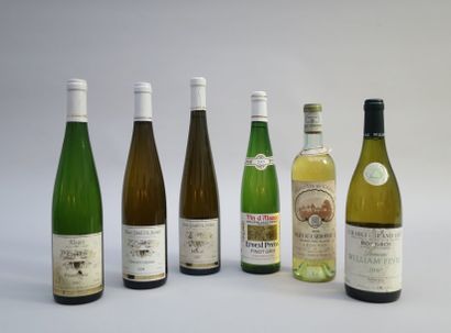 null Ensemble de 6 bouteilles : 1 bouteille Château CARBONNIEUX, Pessac-Léognan 1976...