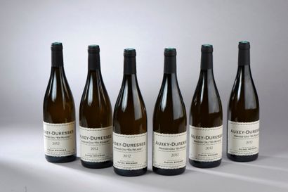 null 6 bouteilles AUXEY-DURESSES "En Reugne", B. Boisson-Vadot 2012 