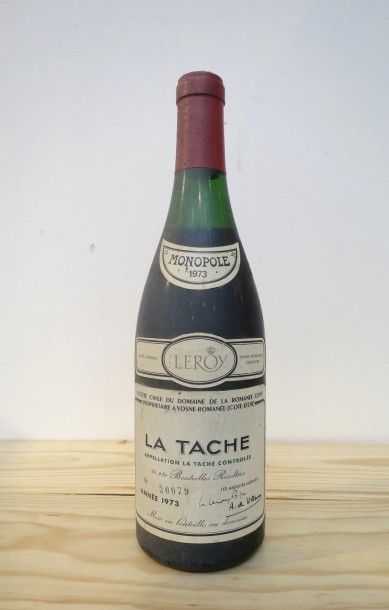 null 1 bouteille LA TACHE 1973 (LB)