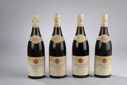 null 4 bouteilles CORTON Tollot-Beaut 1994 (rouge) (es, elt)