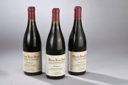 null 3 bouteilles MOREY-SAINT-DENIS, "Clos de la Bussière", G. Roumier 2 de 1995,...