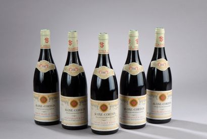 null 5 bouteilles ALOXE-CORTON, Tollot-Beaut 1998 (rouge) (es)
