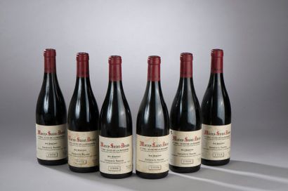 null 6 bouteilles MOREY-SAINT-DENIS, "Clos de la Bussière", G. Roumier 1998 (els,...