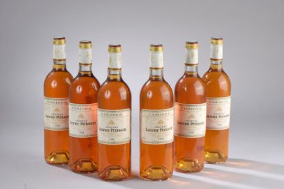null 6 bouteilles Château LAFAURIE-PEYRAGUEY, 1er cru Sauternes 1998 (es)
