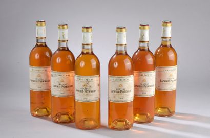 null 6 bouteilles Château LAFAURIE-PEYRAGUEY, 1er cru Sauternes 1998 (es)