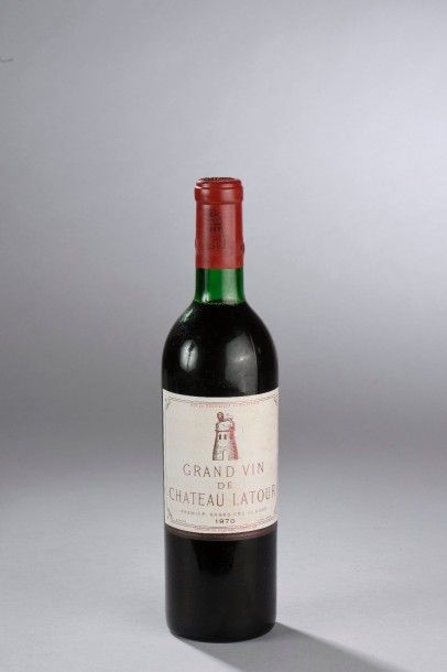 null 1 bouteille Château LATOUR, 1° cru Pauillac 1941 (es, B, bouchon rétracté)