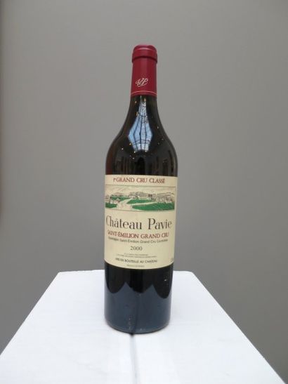 null 1 bouteille Château PAVIE, 1° Grand cru St-Emilion 2000