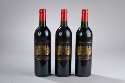 null 3 bouteilles Château PALMER, 3° cru Margaux 2002