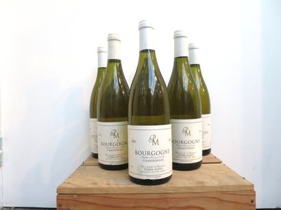 null Six bouteilles BOURGOGNE blanc Pierre Morey 2001