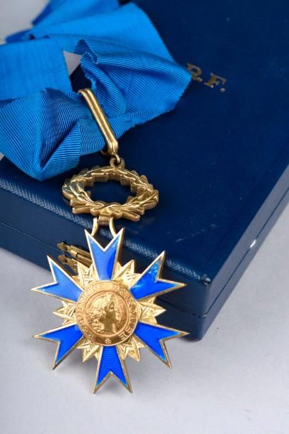 null FRANCE: Ordre National du Mérite (1963) Etoile de commandeur, 58mm, belle fabrication...