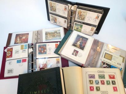 null Collection de timbres poste neufs de FRANCE moderne et des timbres TOUS PAYS...