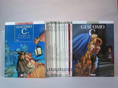 null GIACCOMO C. Suite de seize albums de bande dessinée par DUFAUX et GRIFFO édition...