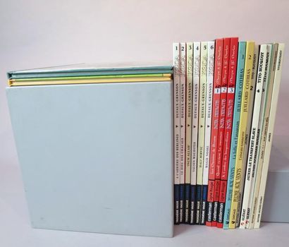 null Suite de dix-huit albums de bande dessinée des séries JAUNES par TITO et BUCQUOY...