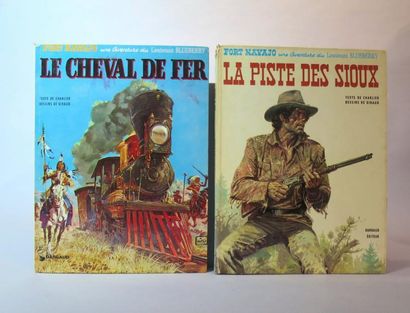 null BLUEBERRY. Deux albums de bande dessinée par Charlier GIRAUD éditeur DARGAUD...