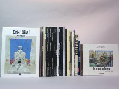 null Suite de vingt-quatre albums de bande dessinée par ENKI BILAL éditions DARGAUD,...