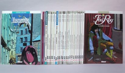 null Ensemble de vingt-six albums bandes-dessinées des séries "Le Fou du Roy" par...