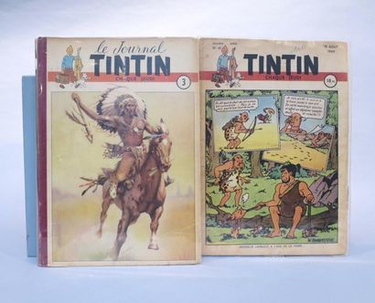 null Le journal de Tintin un album de journaux relié en date du 23 juin 1949 (journaux...