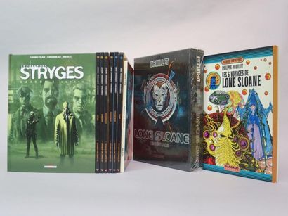 null Ensemble de treize albums de bandes dessinées des séries LE CHANT DES STRYGES...