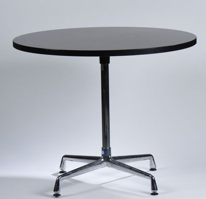 null Charles EAMES (1907-1978) et Ray EAMES (1912-1988). Table ronde Ligne "Contract...