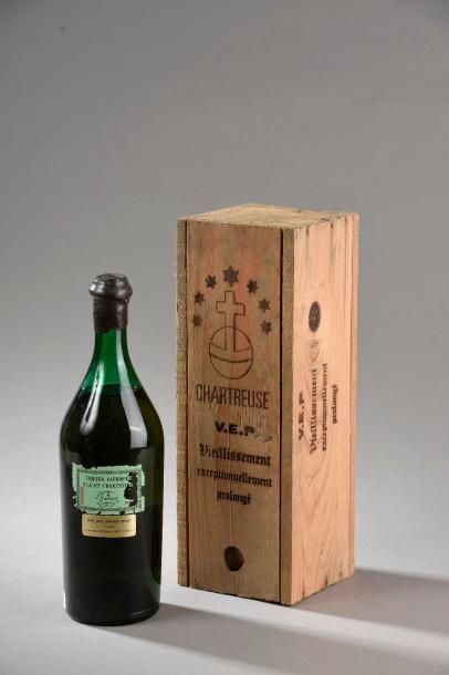 null 1 litre CHARTREUSE "V.E.P.", verte 1974 (ea, LB) 