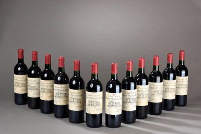 null 12 bouteilles CH. HAUT MARBUZET, Saint-Estèphe 1997 (etlt) 