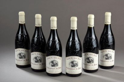 6 bouteilles CHÂTEAUNEUF-DU-PAPE 