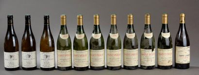 11 bouteilles CÔTES-DU-RHÔNE blanc, (Saint-Joseph...