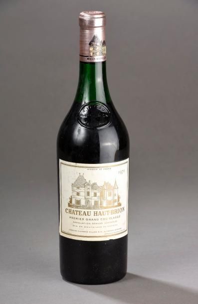 null 1 bouteille CH. HAUT-BRION, 1° cru Pessac-Léognan 1970 (etlt, LB) 